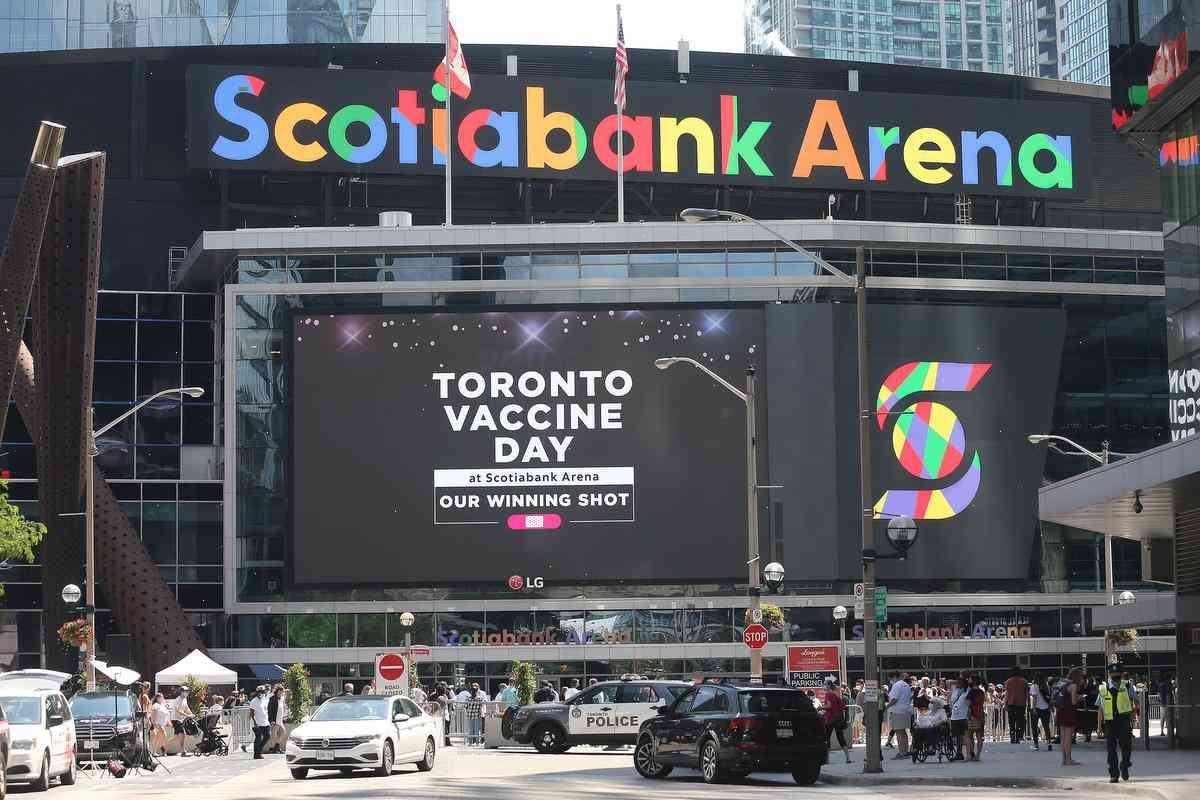Scotiabank Arena to host the first “Pregnancy” Community Vaccination Clinic for Young Kids